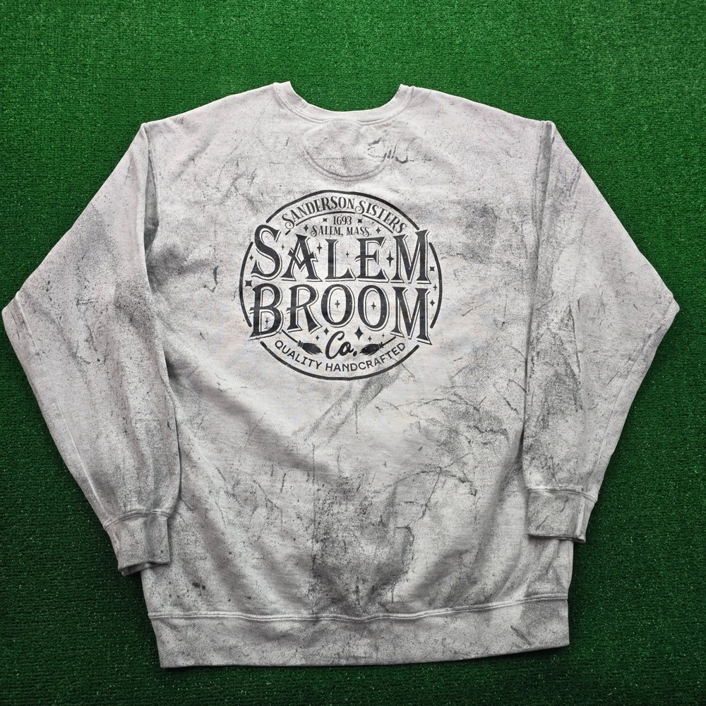 Salem Broom Co‎ Sweatshirt Unisex 2XL Gray Crewneck Pullover Quality Handcraft